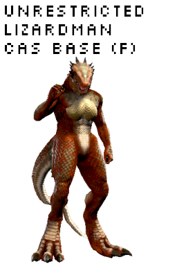 Lizardman Modded template // 256x384 // 123.3KB