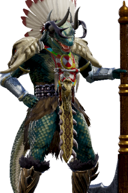 Lizardman Original_Character Style:Astaroth Willbert // 256x384 // 288.3KB