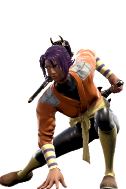 Custom DynnyB Series:Bleach Style:Taki Yoruichi // 256x384 // 177.0KB