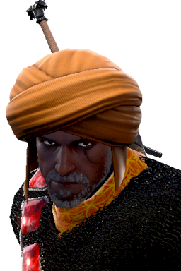 Arab_Geralt Face_Swap Modded Original_Character Style:Geralt // 256x384 // 233.4KB