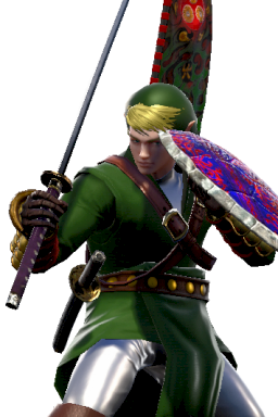 Link Series:Legend_of_Zelda Style:Yoshimitsu // 256x384 // 225.3KB
