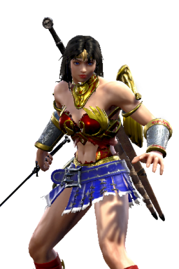 Custom Series:DC Style:Geralt Wonder_Woman // 256x384 // 217.9KB