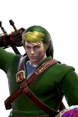 Custom Link Series:Legend_of_Zelda Style:Geralt // 256x384 // 210.9KB