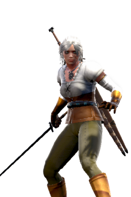 Ciri Series:The_Witcher Style:Geralt // 256x384 // 143.1KB