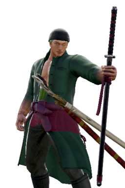 Roronoa Series:One_peice Style:Haohmaru Zoro // 256x384 // 167.8KB