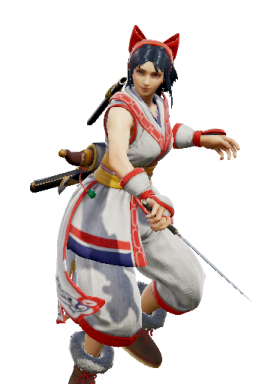 Created_Character Custom Kaneco Nakoruru Series:Samurai_Shodown Series:Samurai_Spirits Style:Taki creation // 256x384 // 190.8KB