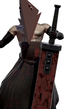 Custom Modded Pyramid_Head Series:Silent_Hill Style:Nightmare // 256x384 // 173.6KB