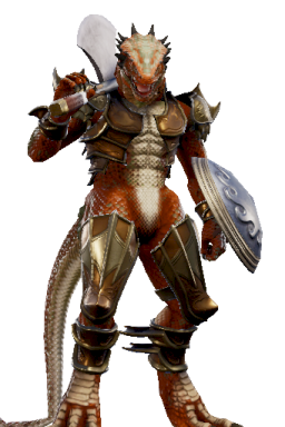 Custom Modded Series:Soulcalibur Style:Lizardman // 256x384 // 231.5KB