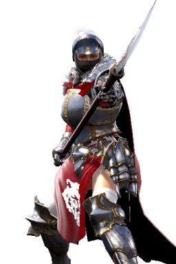 Cape Feathers Knight Lion Mi-na Red seong // 256x384 // 190.6KB