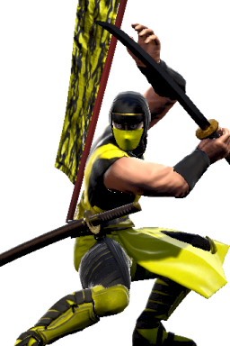 Scorpion Series:Mortal_Kombat Style:Yoshimitsu // 256x384 // 200.9KB