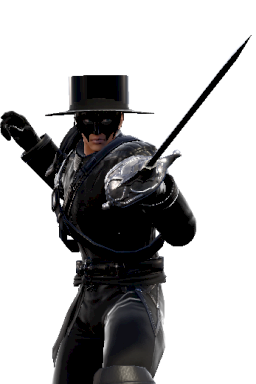 Alternate Raphael Series:Legend_of_Zorro Series:Soulcalibur Style:Raphael Zorro // 256x384 // 101.0KB