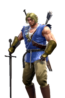 Character:Link Custom Series:Legend_of_Zelda Style:Geralt // 256x384 // 182.3KB