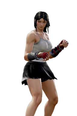 Custom Modded Series:Final_Fantasy Style:Talim Tifa // 256x384 // 122.0KB