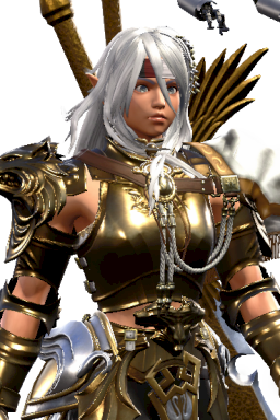 2B Elf Gold HighElf female // 256x384 // 377.5KB