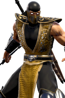 Scorpion Series:Mortal_Kombat Style:Geralt // 256x384 // 269.7KB