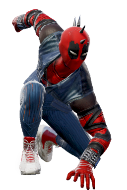 Deadpool Series:Marvel Series:Spiderman Style:Geralt spider-punk // 256x384 // 211.8KB