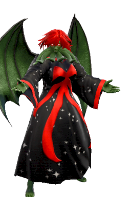 Cthulhu_Girl Custom Original_Character Style:Azwel // 256x384 // 162.3KB