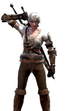 Ciri Custom Series:Witcher Style:Geralt // 256x384 // 146.9KB