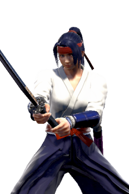 Custom Kasumi Series:The_King_Of_Fighters Style:Mitsurugi // 256x384 // 166.0KB