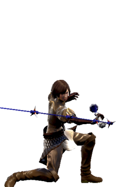 Custom Series:The_King_Of_Fighters Style:Ivy Whip // 256x384 // 83.1KB