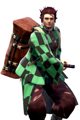 Custom DynnyB Series:Demon_Slayer Style:Mitsurugi Tanjiro // 256x384 // 214.2KB