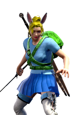 Custom Fionna Series:Adventure_Time Style:Geralt // 256x384 // 207.0KB