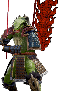 Lizardman Original_Character Style:Yoshimitsu Yoshiro // 256x384 // 280.0KB