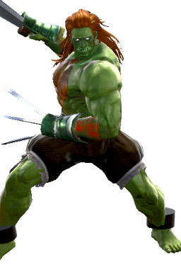 Blanka Series:Street_Fighter Style:Voldo // 256x384 // 166.5KB