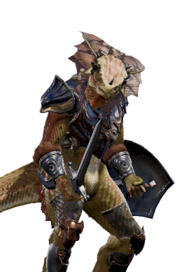 Custom Lizardman Modded Series:Soulcalibur Style:Sophitia // 256x384 // 219.9KB